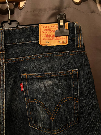 Jeans Levi’s 506 | M 34x32 uomo thumbnail