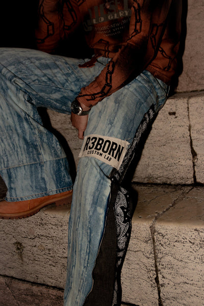 Jeans flare vintage Valentino Custom (M) thumbnail