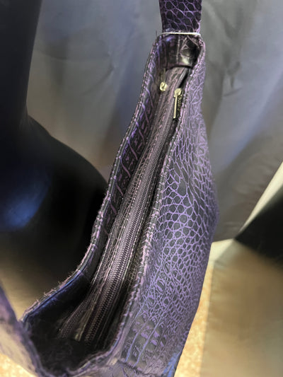 Borsa in ecopelle effetto coccodrillo thumbnail