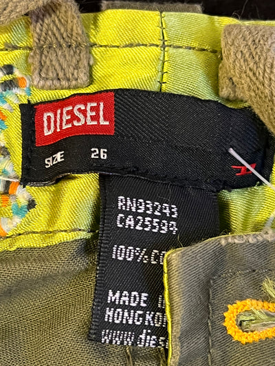 Pantalone pinocchietto Diesel cachi (Xs donna) thumbnail