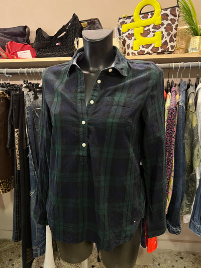 Camicia Tommy Hilfiger in cotone |M donna thumbnail