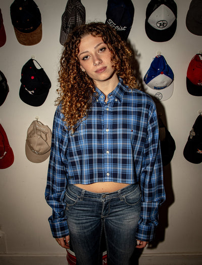 Camicia crop Tommy Hilfiger Custom - donna XL | R3BORN thumbnail