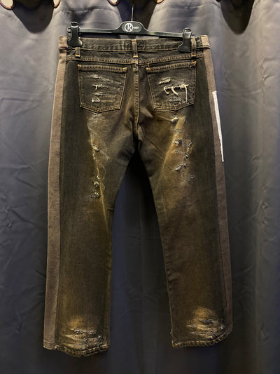 Jeans flare Y2K Sexy Woman Custom - donna L | R3BORN thumbnail