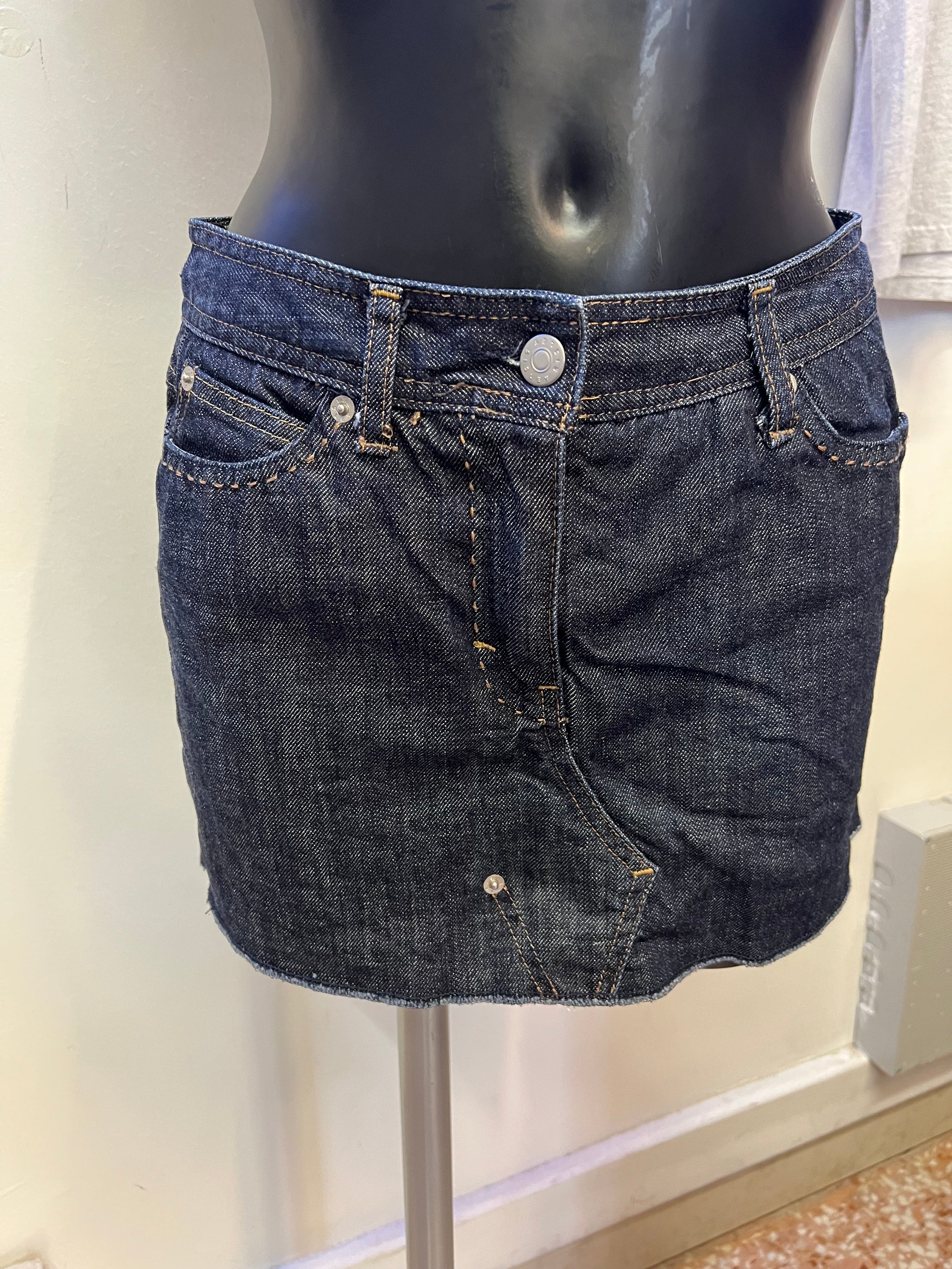 Minigonna in denim Sisley (s donna)