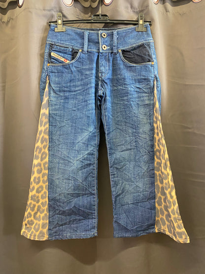 Jeans a pinocchietto Y2K Diesel Custom (XS)