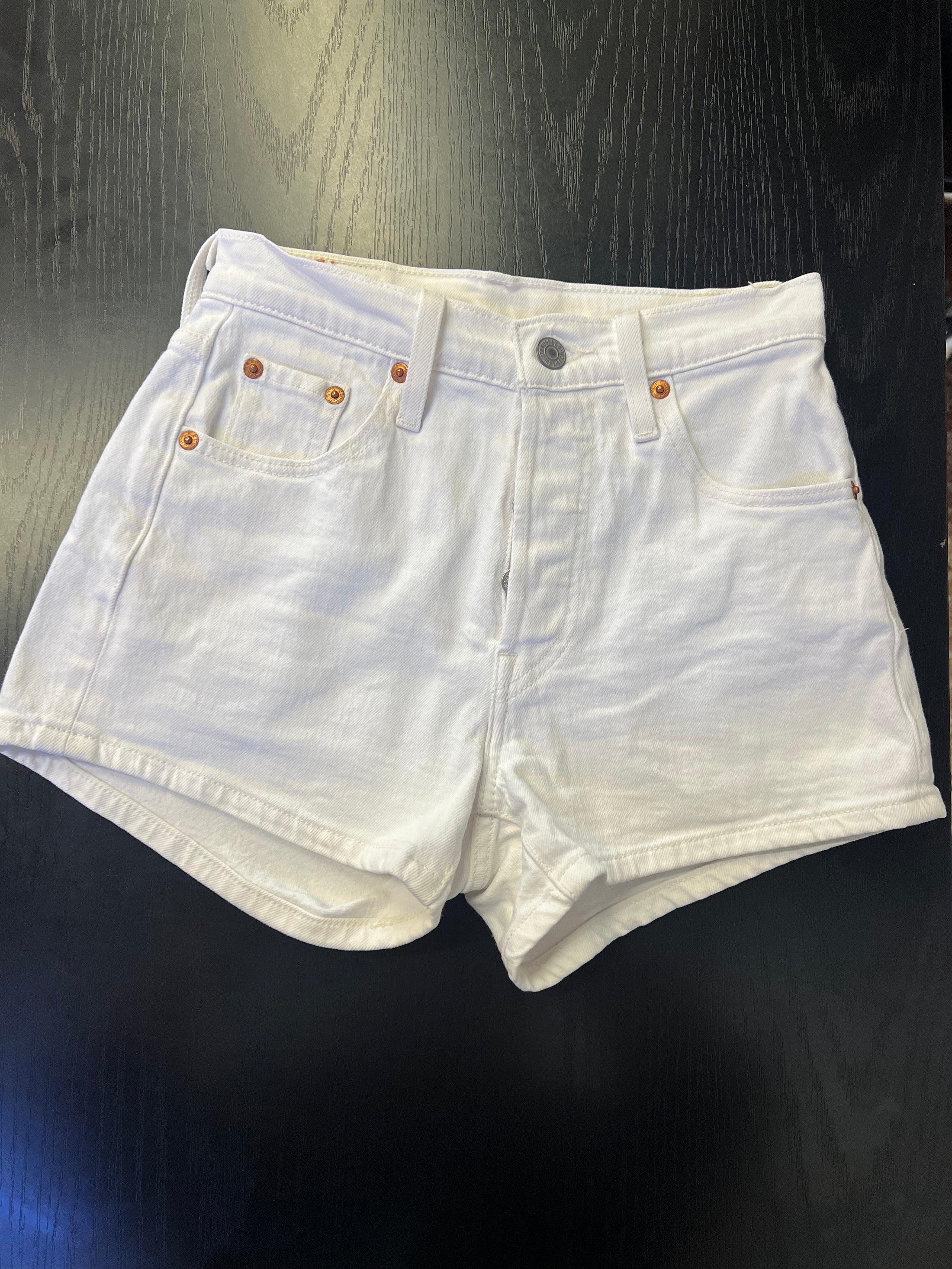 Shorts  vita alta in Denim Levi’s (XS donna)