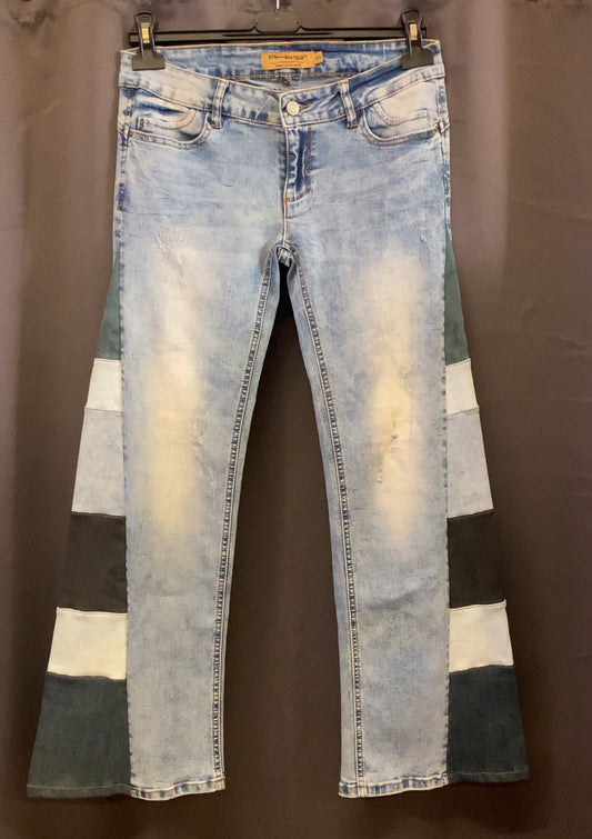Jeans Y2K a zampa Custom (L)