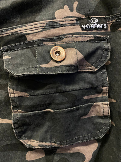 Pantaloni Flare mimetici Yohan’s Custom - uomo XXL | R3BORN thumbnail