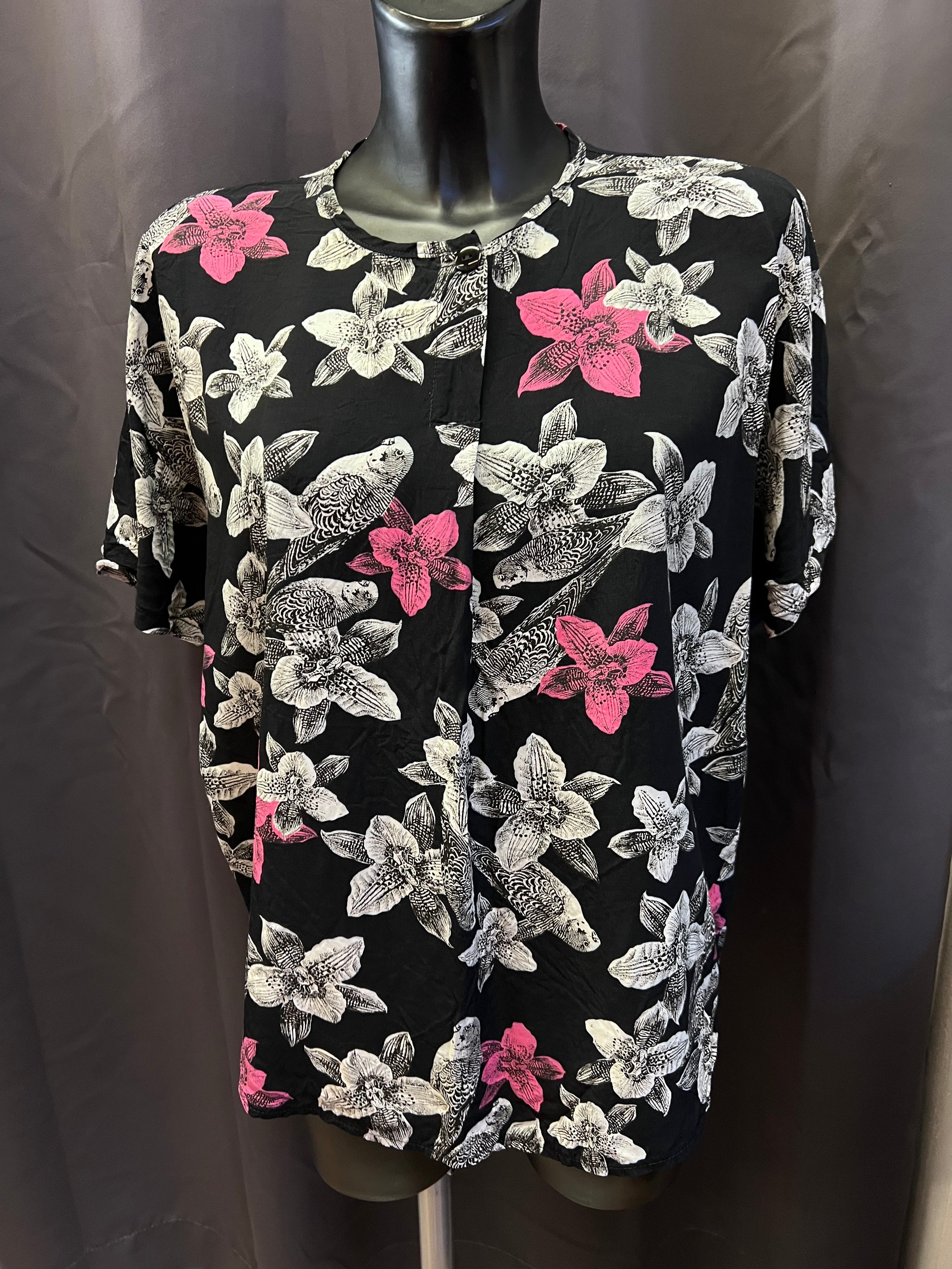 Blusa vintage in viscosa (L donna)