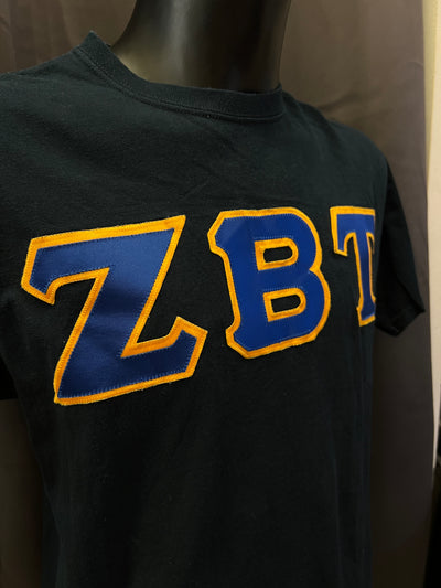 T-shirt vintage Gildan Ultra Cotton Zeta Beta Tau (L uomo) thumbnail