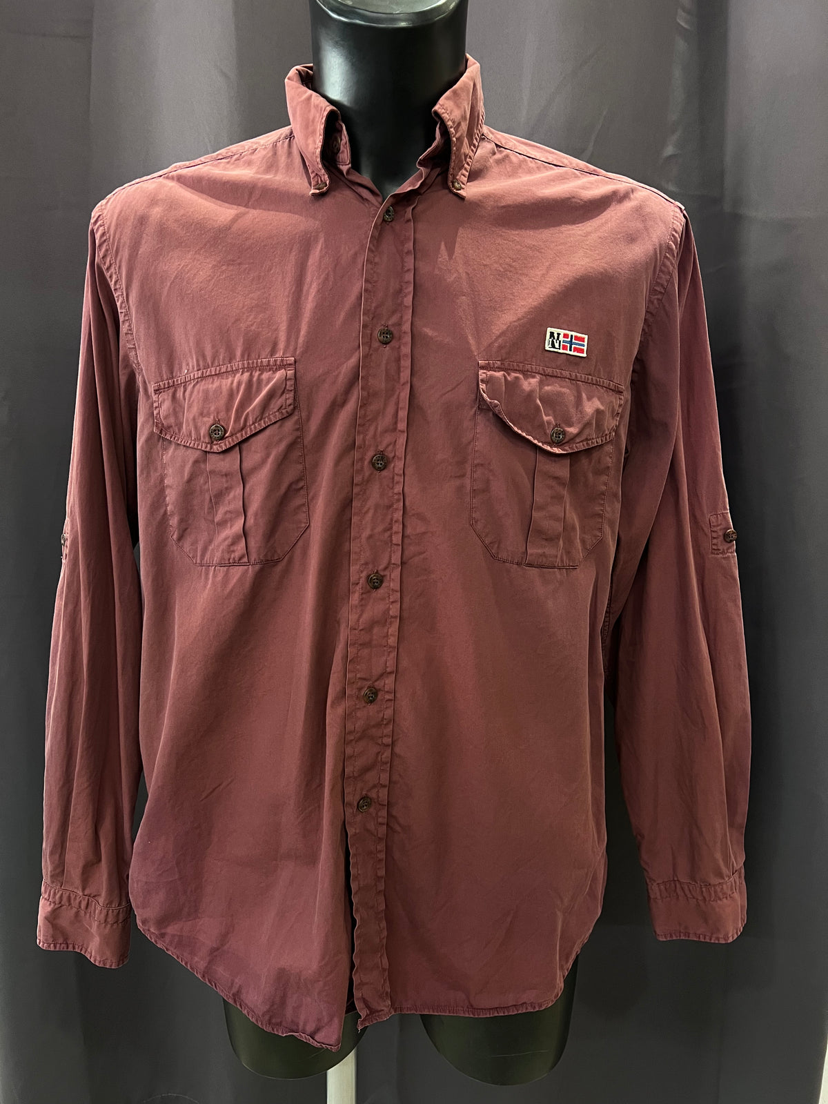 Camicia vintage Napapijri (M uomo)