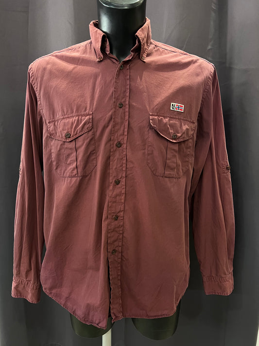 Camicia vintage Napapijri (M uomo)