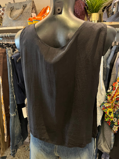 Canotta vintage in pura seta | L donna thumbnail