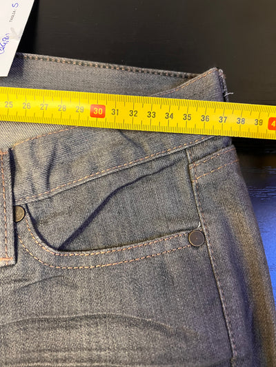 Jeans Y2K Sexy Woman vita bassa nuovo (Xs donna) thumbnail