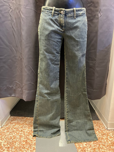 Jeans a zampa Y2K ESZ ( M donna) thumbnail