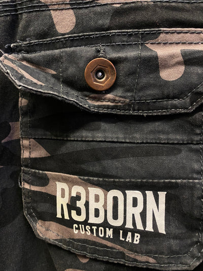 Pantaloni Flare mimetici Yohan’s Custom - uomo XXL | R3BORN thumbnail