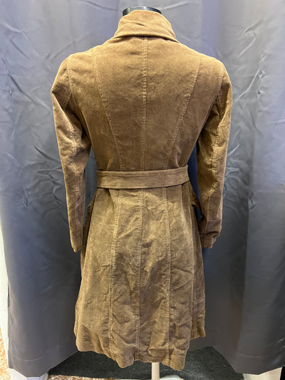 Trench Guido Pellegrini in ciniglia a costine ( M donna) thumbnail