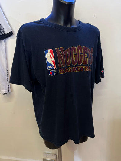 T-shirt vintage 90’s Champion NBA Nuggets (XXL uomo) thumbnail