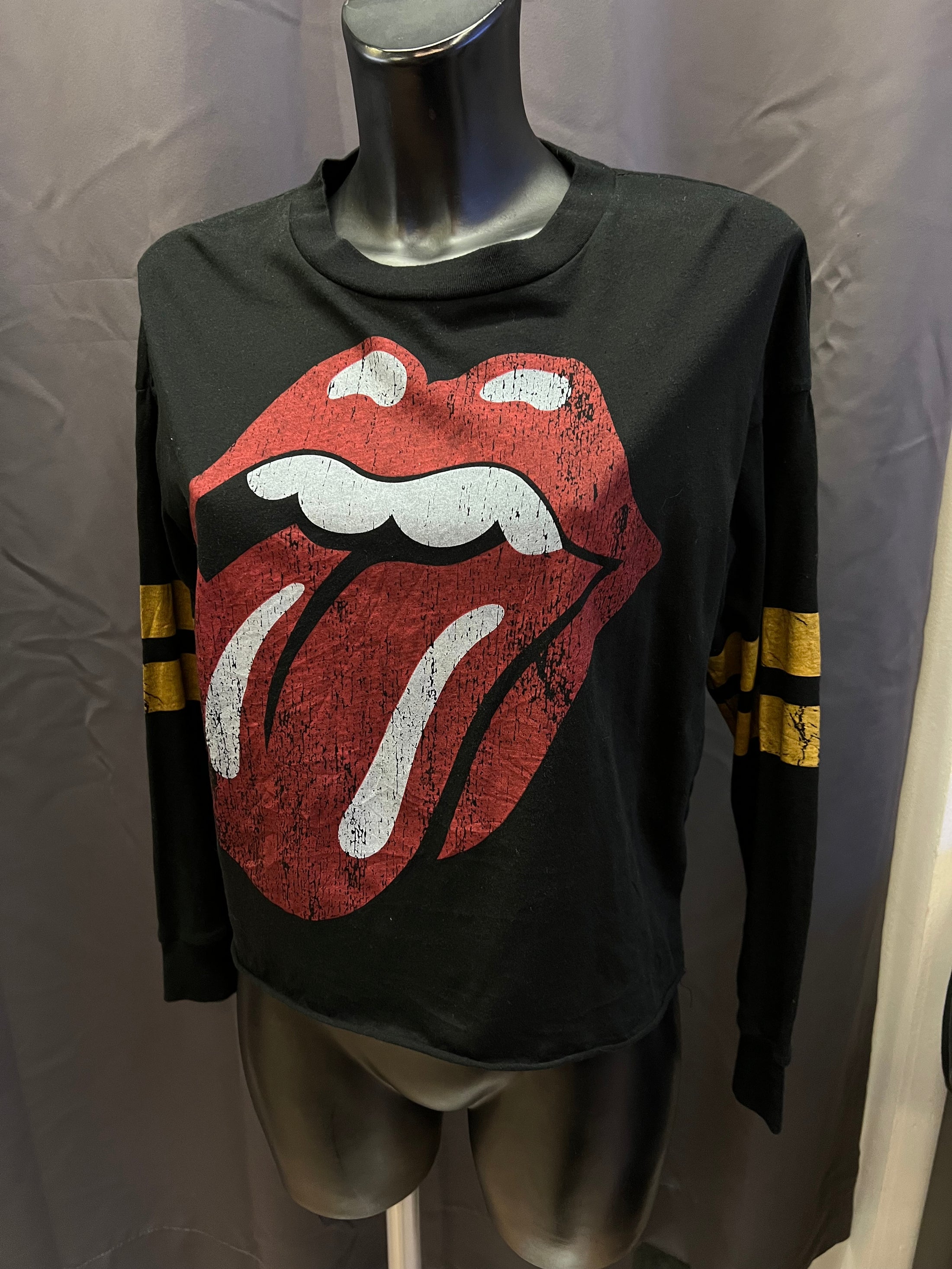 Maglia manica lunga The Rolling Stones (M donna)