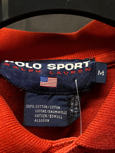 Polo crop Ralph Lauren a maniche lunghe Custom - donna M | R3BORN thumbnail