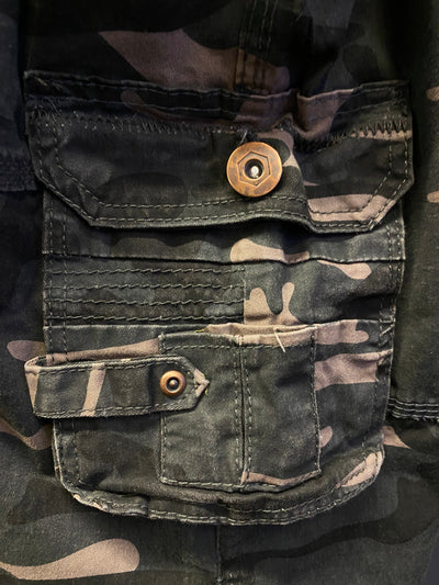 Pantaloni Flare mimetici Yohan’s Custom - uomo XXL | R3BORN thumbnail
