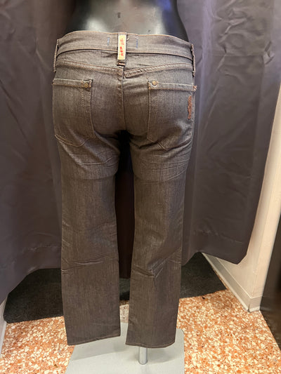 Jeans Y2K Sexy Woman vita bassa nuovo (Xs donna) thumbnail