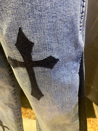 Jeans Flare Wrangler Custom - uomo M | R3BORN thumbnail