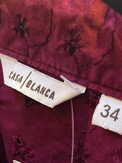 Blusa in sangallo Casa Blanca  (s donna thumbnail