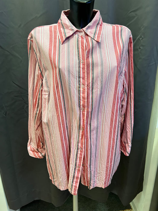 Camicia Maxi Me a righe (3xl donna)