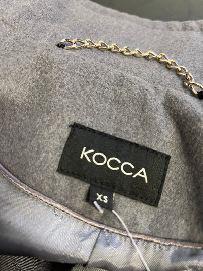 Cappotto grigio Kocca con cintura (xs) thumbnail
