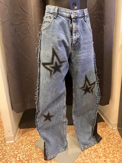 Jeans Lee flare custom R3BORN | XL uomo thumbnail