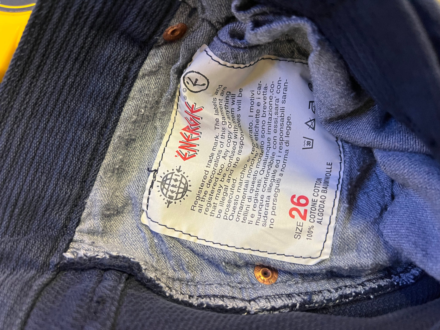 Pantalone Energie Y2k nuovo con cartellino (s donna)