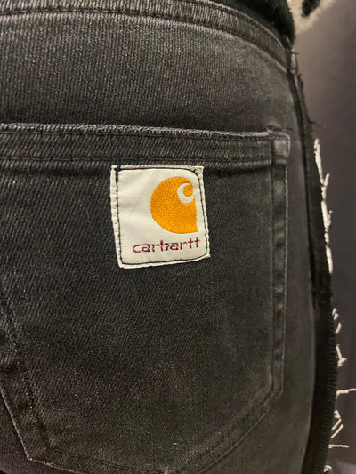 Jeans Carhartt Neri Elasticizzati Custom Donna M | R3BORN thumbnail