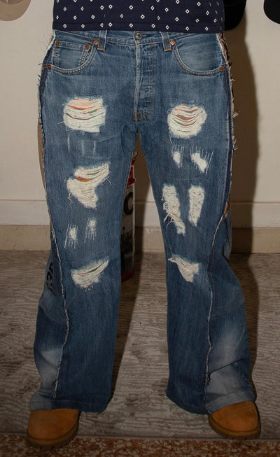 Jeans Baggy Levi’s 501 Custom - Uomo L | R3BORN thumbnail