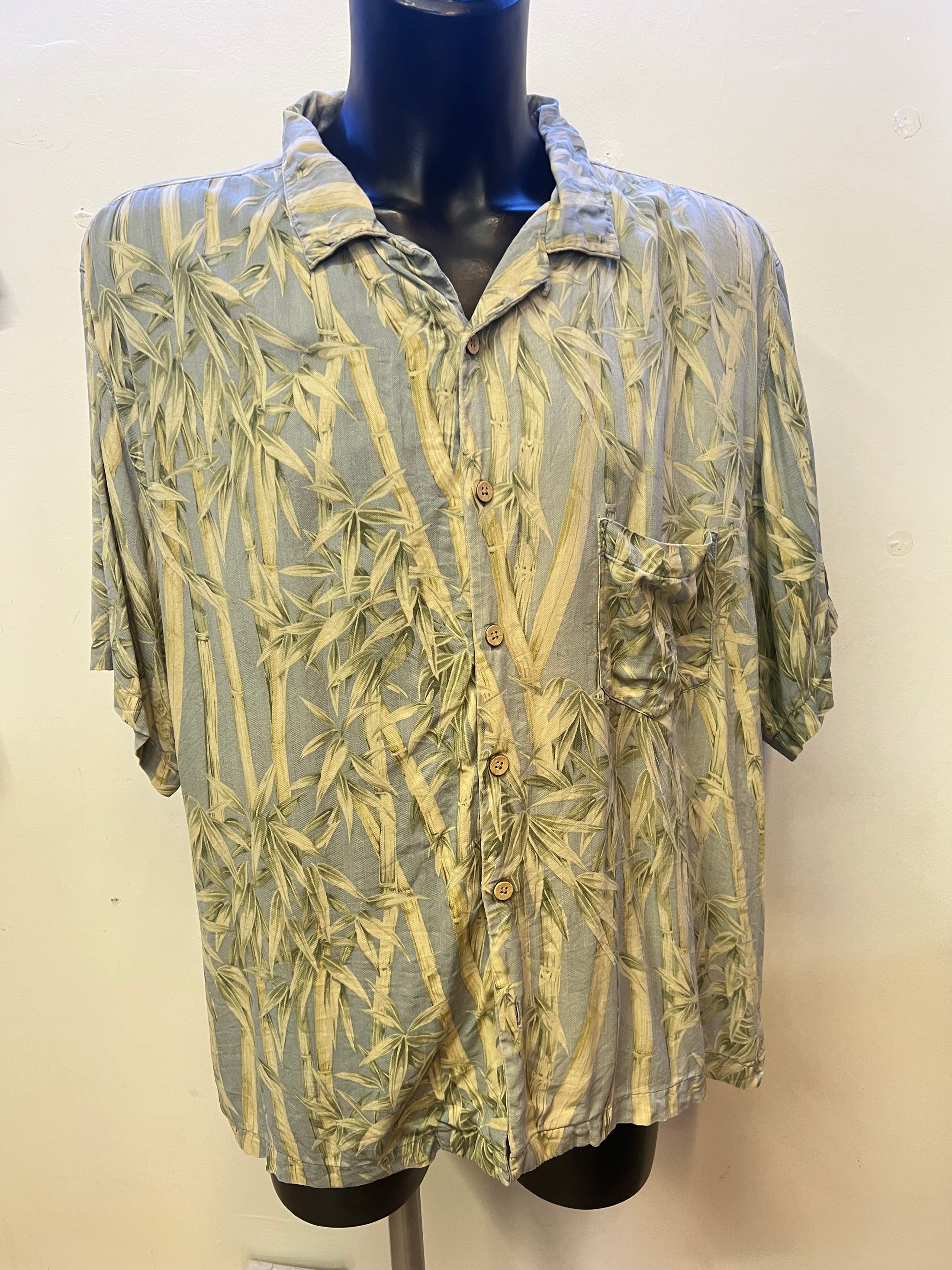 Camicia hawaiana in seta Jamaica Jaxx (2xl uomo)