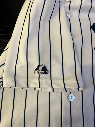 Jersey vintage MLB NY Yankees Jeter #2 (S uomo) thumbnail