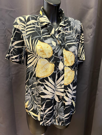 Camicia Lorena vintage in cupro (46 donna) thumbnail