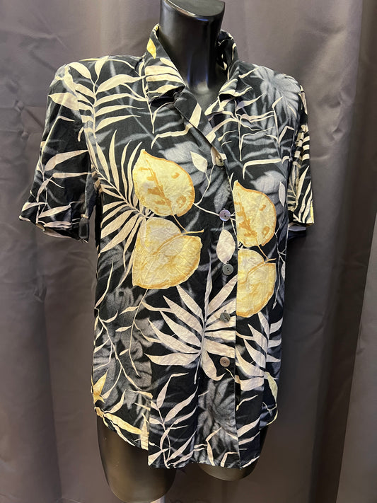 Camicia Lorena vintage in cupro (46 donna)