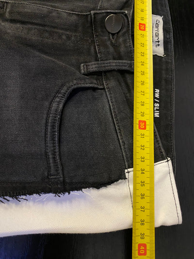 Jeans Carhartt Neri Elasticizzati Custom Donna M | R3BORN thumbnail