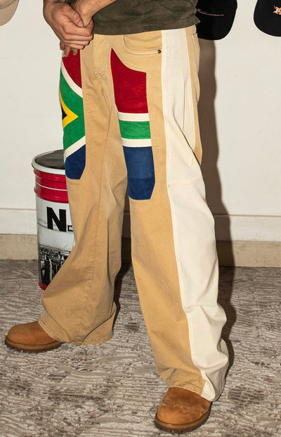 Pantaloni Flare Jeckerson Sudafrica Custom - M uomo | R3BORN thumbnail