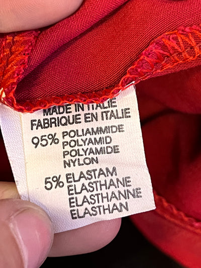Pantalone capri rosso Y2K (S donna) thumbnail