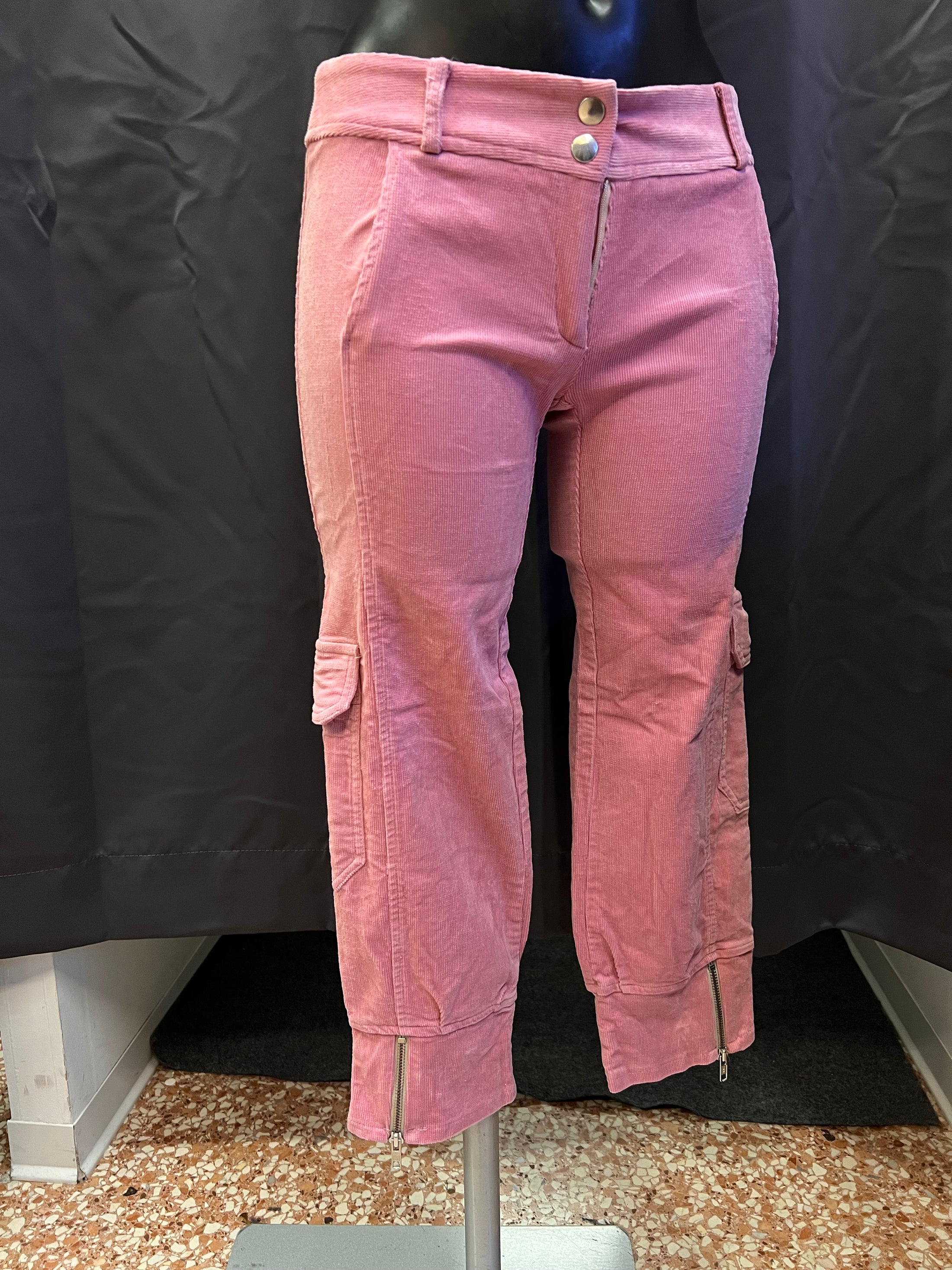 Pantalone capri in velluto a costine Eureka (Xs donna)