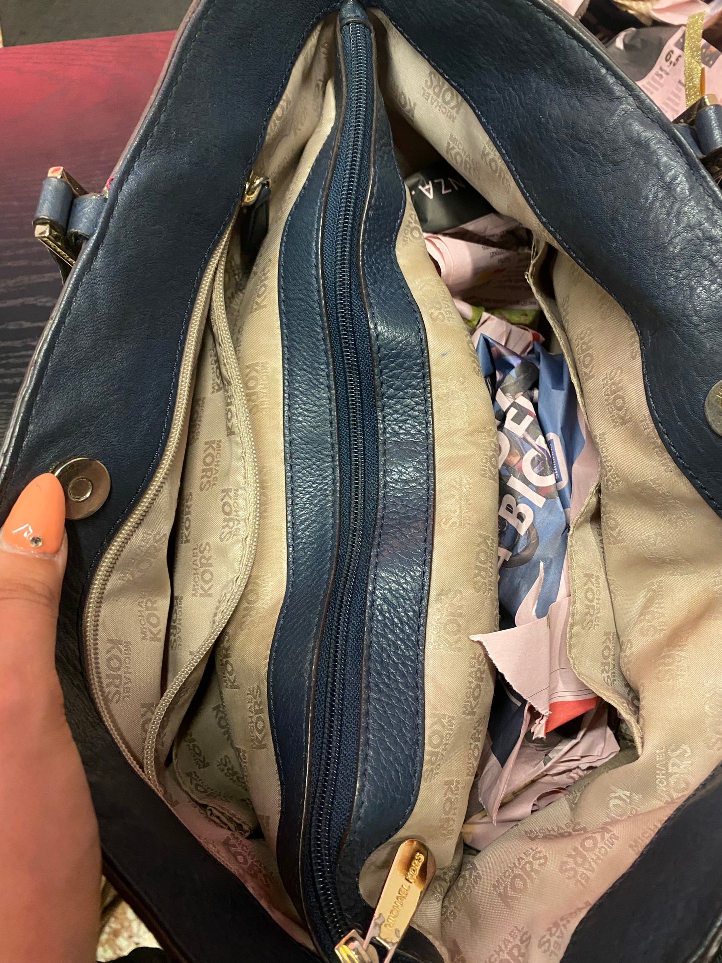 Michael Kors leather bag