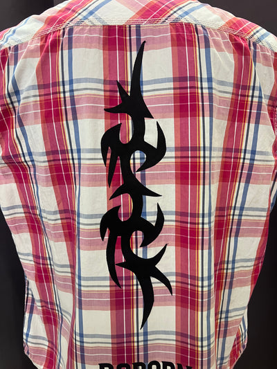 Camicia vintage Napapijri boxfit Custom R3BORN (XXL uomo) thumbnail