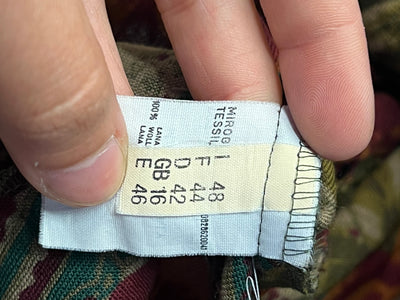 Abito sartoriale vintage in lana (L donna) thumbnail