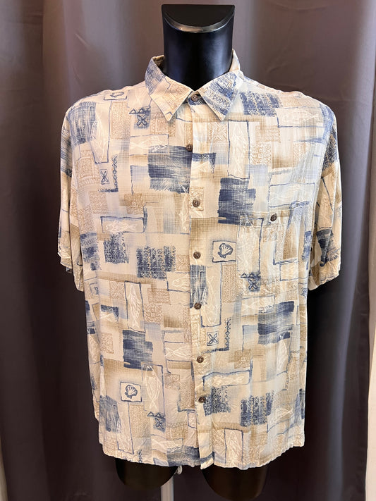 Camicia hawaiana Batik Bay in rayon (2xl uomo)