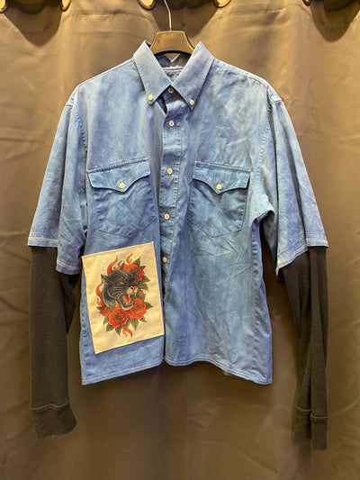 Camicia box fit Wrangler Custom - uomo M | R3BORN thumbnail