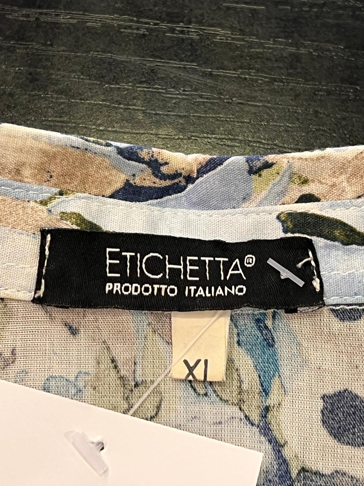 Camicia Etichetta in cotone (XL donna)