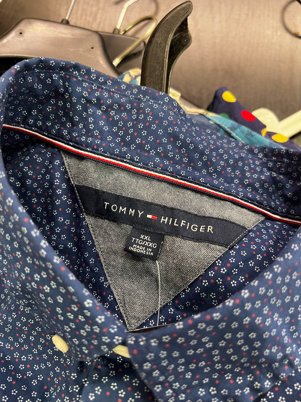 Camicia Tommy Hilfiger smanicata custom R3BORN | M donna