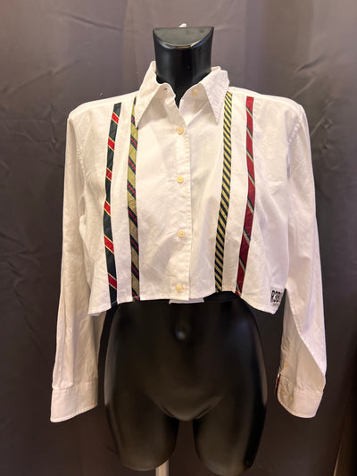Coordinato top e camicia Tommy Hilfiger custom R3BORN | S/M donna thumbnail